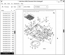 John Deere 160LC Excavator Parts Catalog | A++ Repair Manual Store