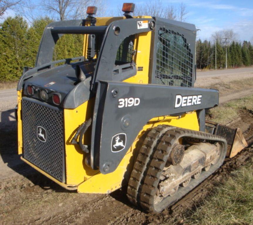 John Deere 318d 319d 320d And 323d Skid Steer Loader Eh