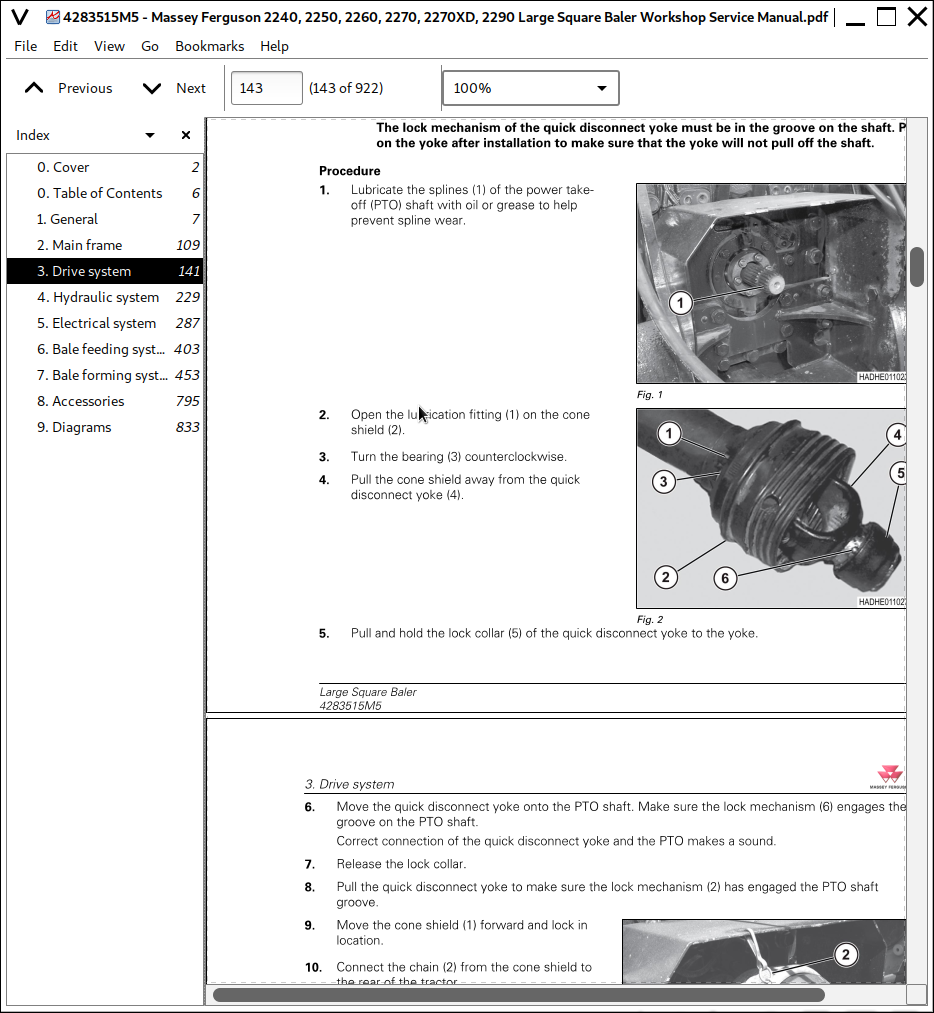 Massey Ferguson 2240 2250 2260 2270 2270xd 2290 Large Square Baler Repair Service Manual m5 A Repair Manual Store Massey Ferguson 2240 2250 2260 2270 2270xd 2290 Large Square Baler Repair Service Manual m5 A Repair Manual Store