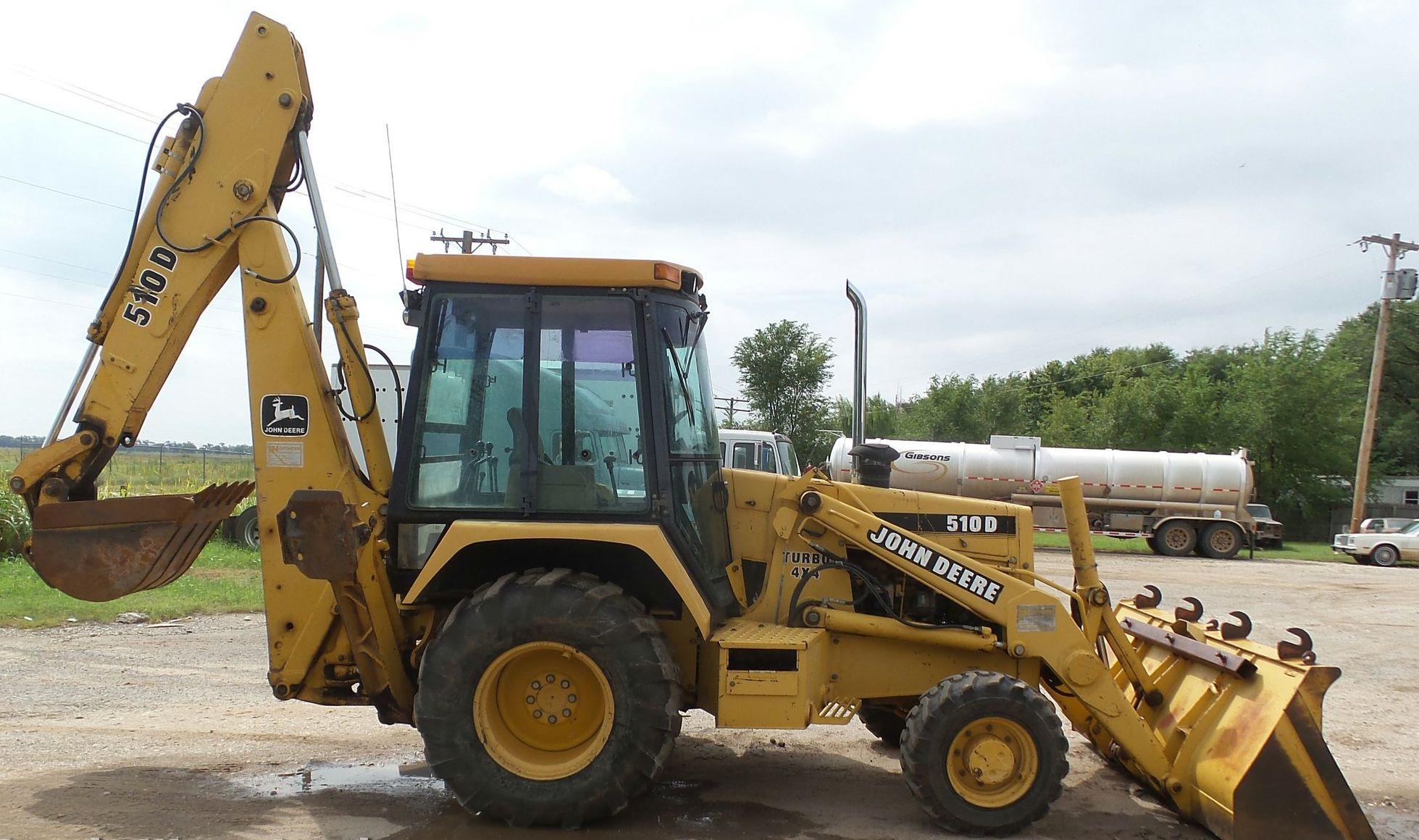 John Deere Backhoe Loaders 410d 510d Technical Manual