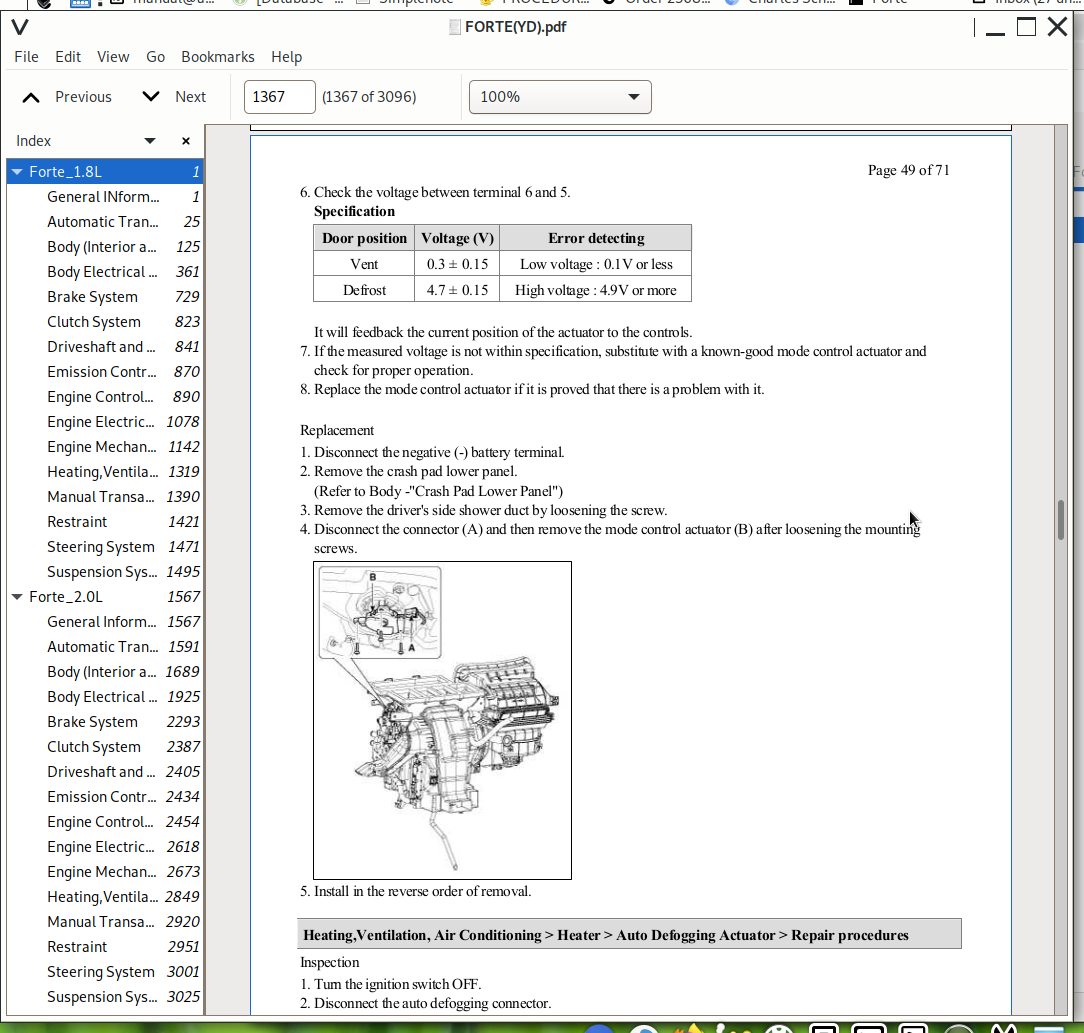 Kia Forte 20092017 Models Repair & Service Manual A++ Repair Manual Store
