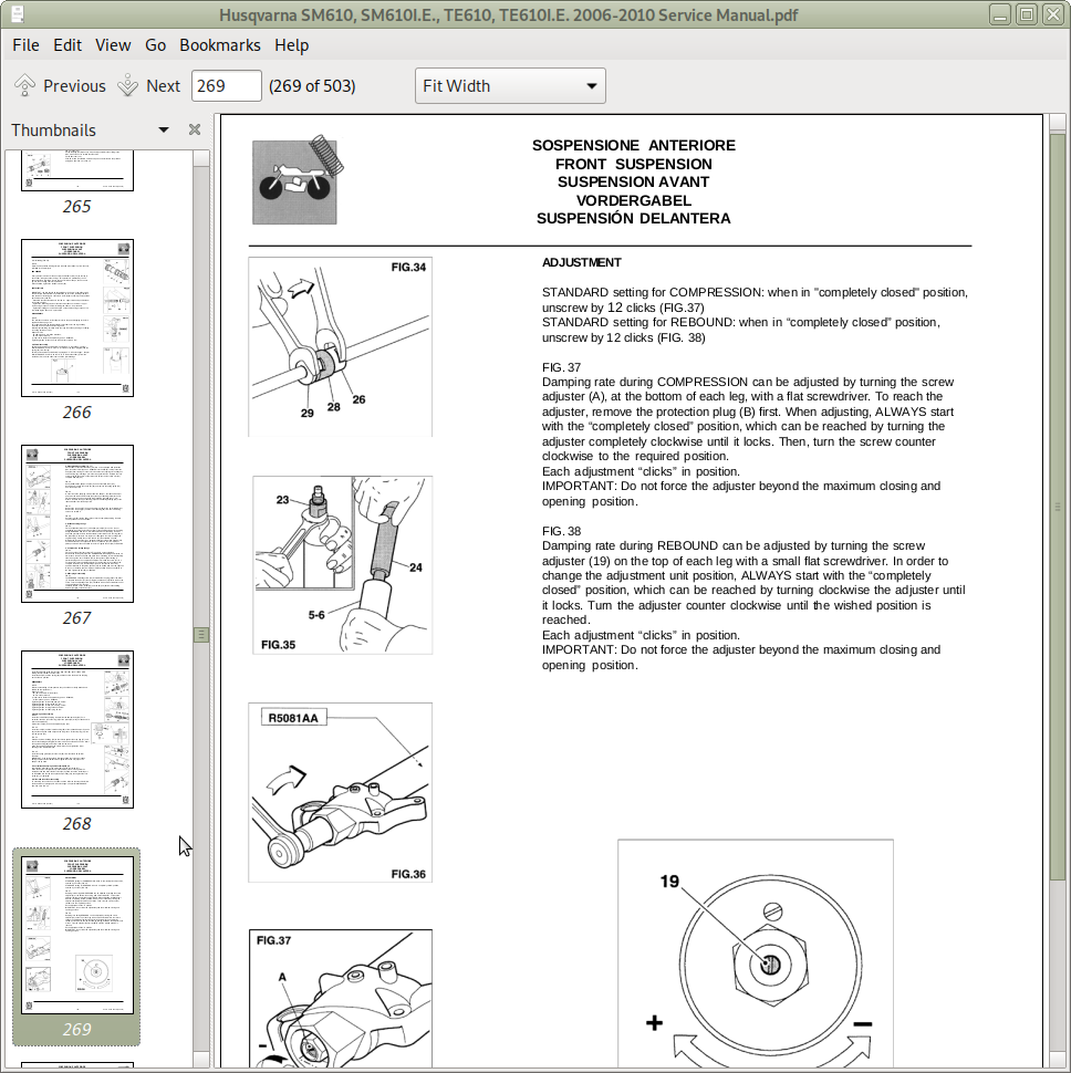 Husqvarna Sm 610 Manual Service Pdf Husqvarna Parts Catalog Mechanix