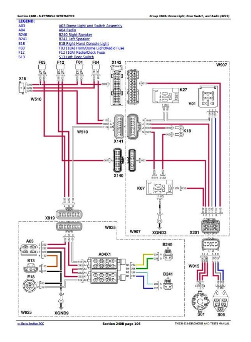 John Deere Tractor Wiring Diagram - John Deere 316 Lawn ...