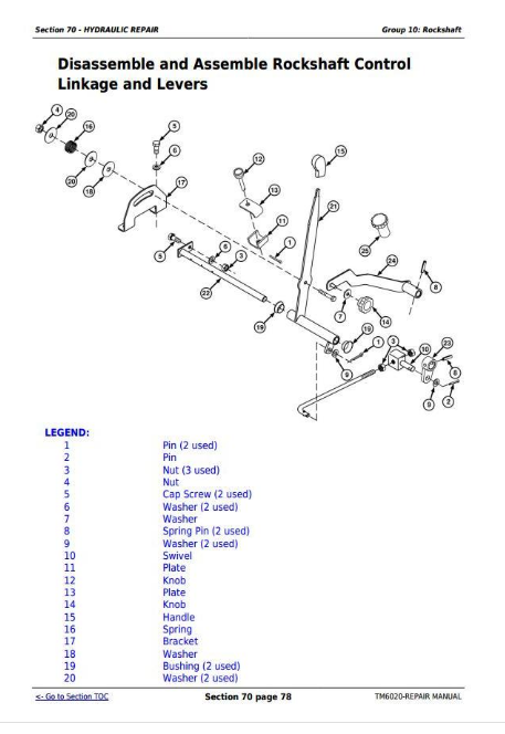 John Deere Tractors 6103, 6203, 6403, 6603 Repair Service Manual (TM6020) |  A++ Repair Manual Store Mini Cooper Wiring Diagram A++ Repair Manual Store