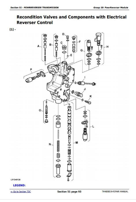 John Deere Tractors 6230 6330 6430 6530 6630 7130 7230 Repair Service Manual Tm400819 A Repair Manual Store