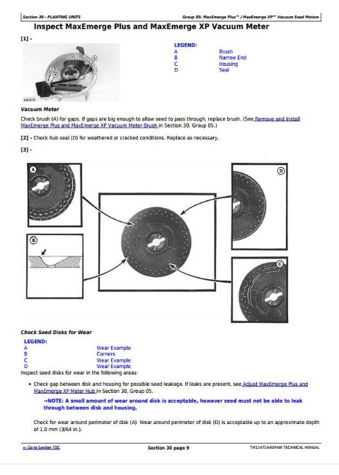 John deere planter models history