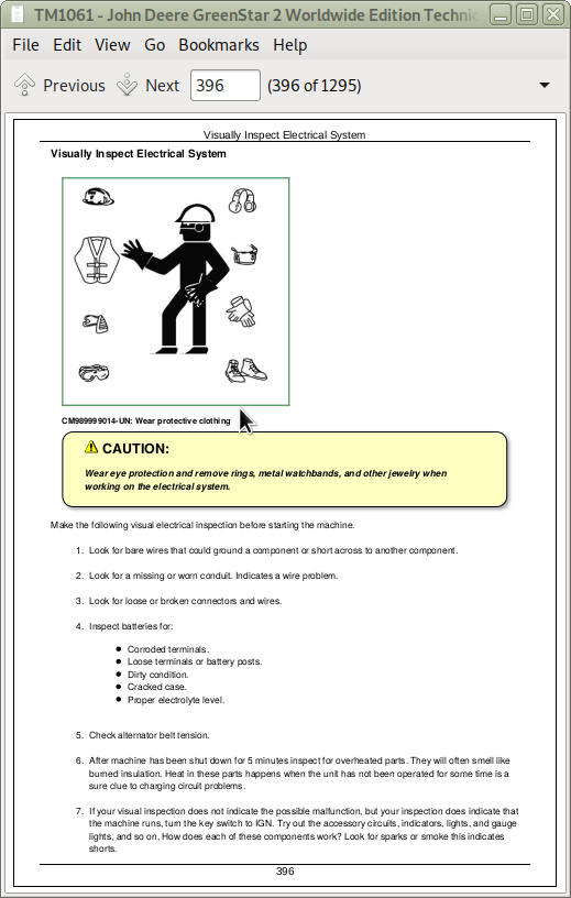 John Deere Greenstar 2 Technical Service Manual Tm1061 A