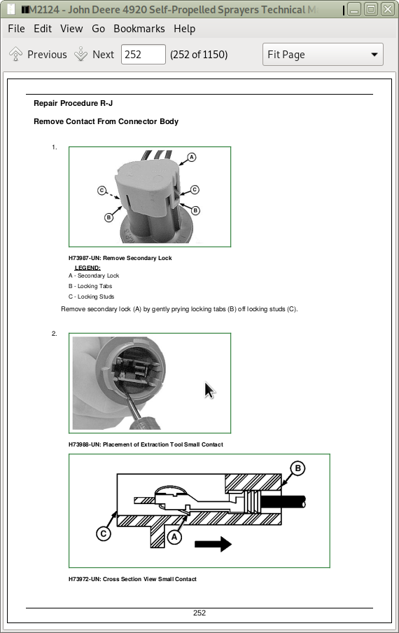 John Deere Self Propelled Sprayers 4920 Repair Service Manual Tm2124 A Repair Manual Store