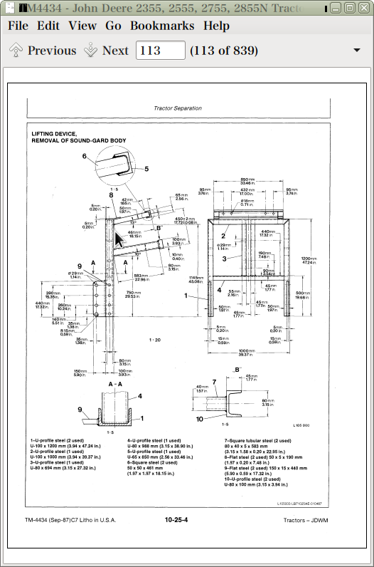 100 Series John Deere Wiring Diagram Collection