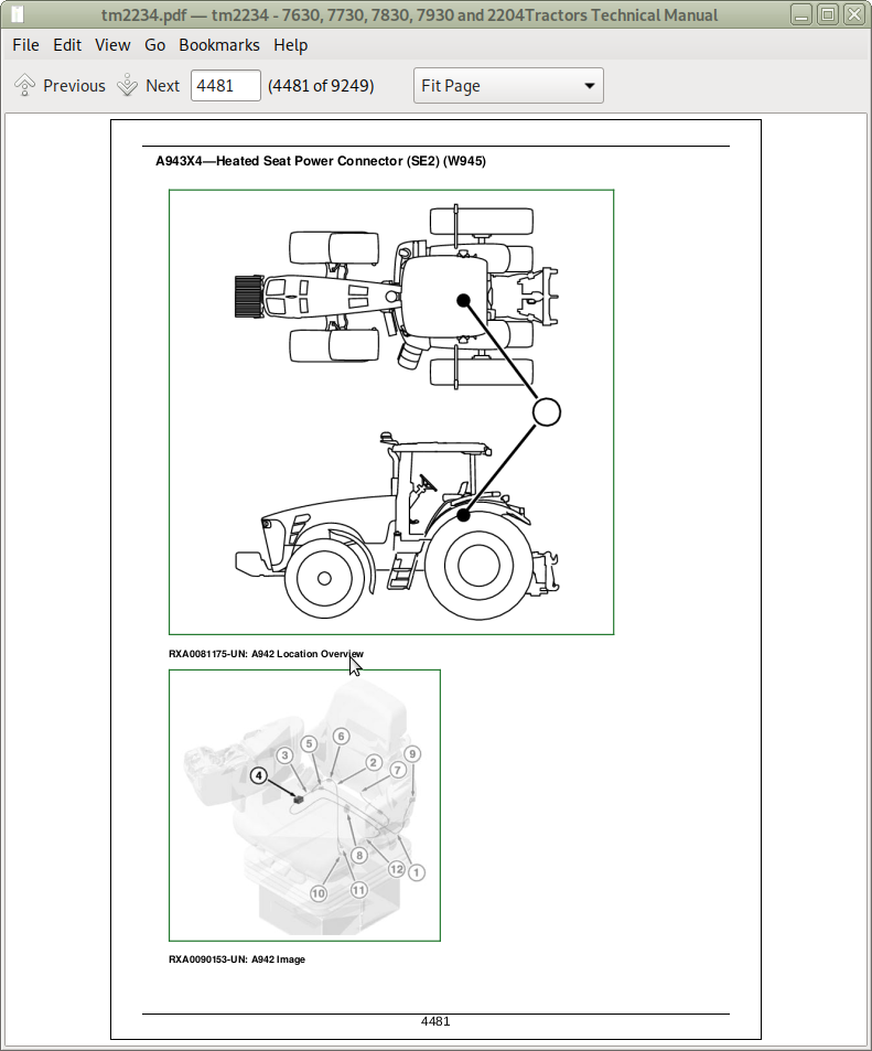 John Deere Tractors 2204 7630 7730 7830 7930 Worldwide Edition Diagnosis And Tests Service Technical Manual Tm2234 A Repair Manual Store