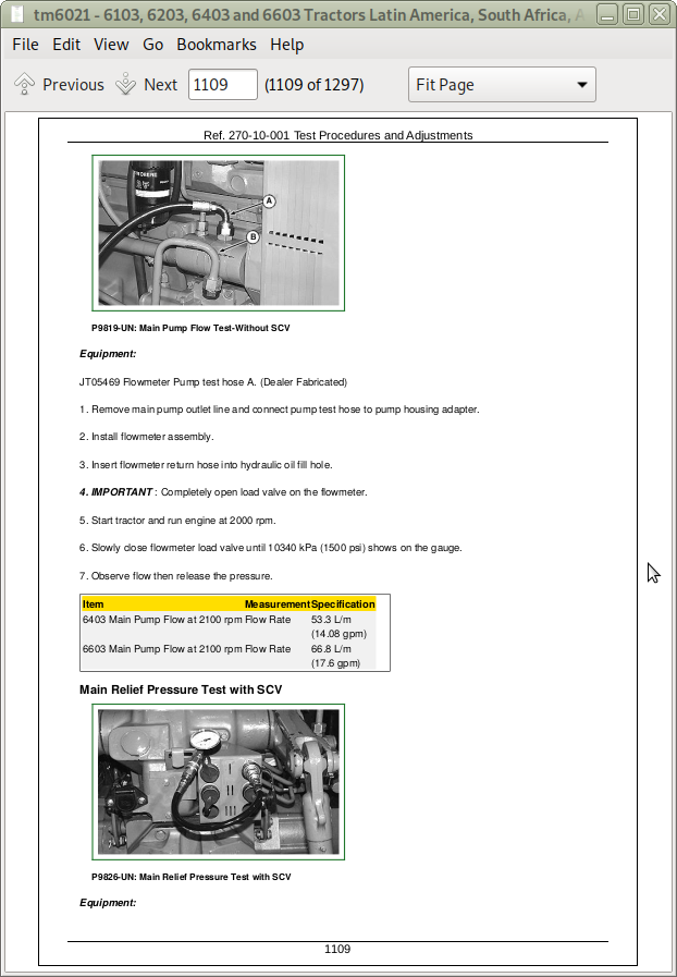 John Deere Tractors 6103, 6203, 6403, 6603 Diagnosis and Tests Service Technical Manual (TM6021) | A++ Repair Manual Store John Deere F935 Parts Diagram A++ Repair Manual Store
