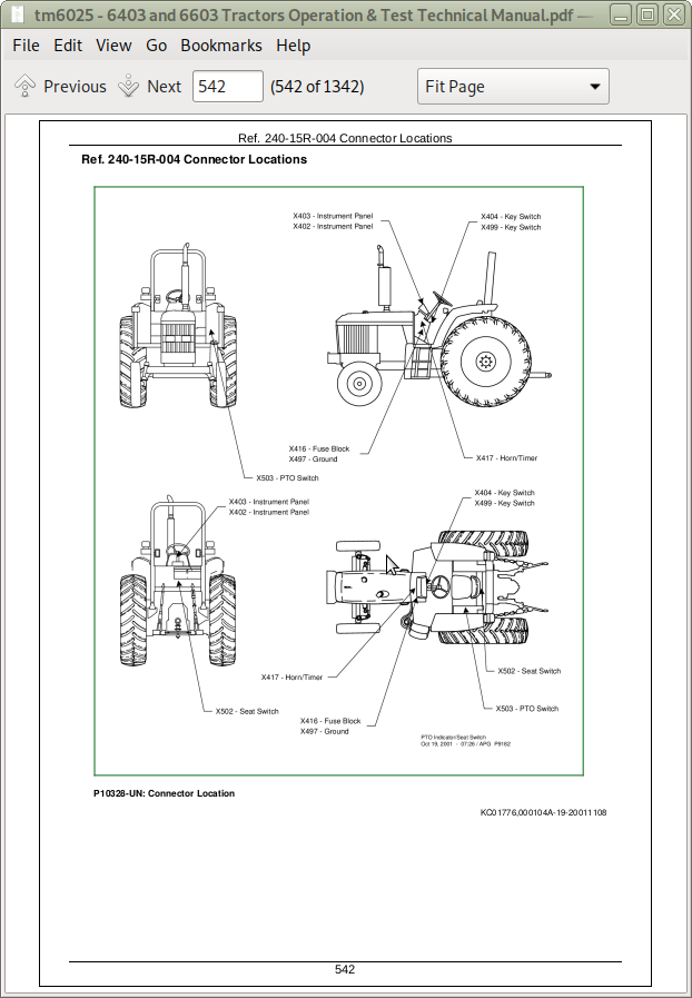 John Deere 6403 and 6603 Tractors Diagnosis and Tests Service Technical  Manual (TM6025) | A++ Repair Manual Store John Deere Hydraulic Pump Diagram A++ Repair Manual Store