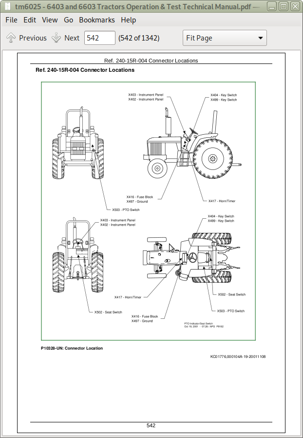 John Deere 6403 and 6603 Tractors Diagnosis and Tests Service Technical Manual (TM6025) | A++ Repair Manual Store John Deere Hydraulic Pump Diagram A++ Repair Manual Store