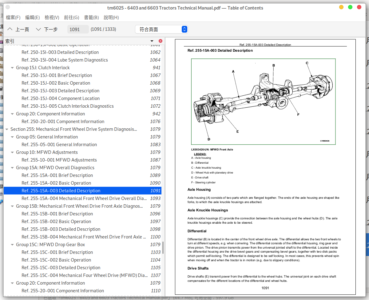 John Deere 6403 and 6603 Tractors Diagnosis and Tests Service Technical Manual (TM6025) | A++ Repair Manual Store John Deere Gator A++ Repair Manual Store