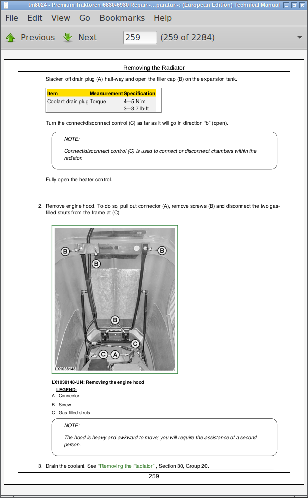 John Deere Tractors 6830 Premium 6930 Premium Repair Service